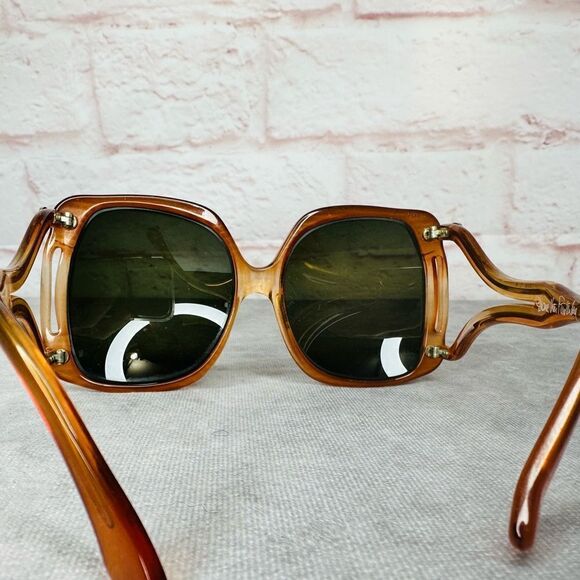 Rare Vintage Diane Von Furstenberg Lisa Oversized 70s France Glasses